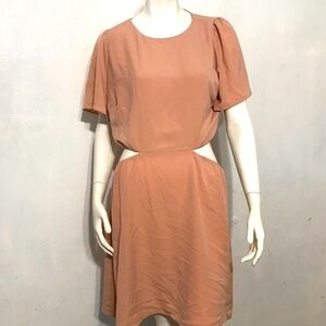 Abercrombie & Fitch Peach Mini Dress